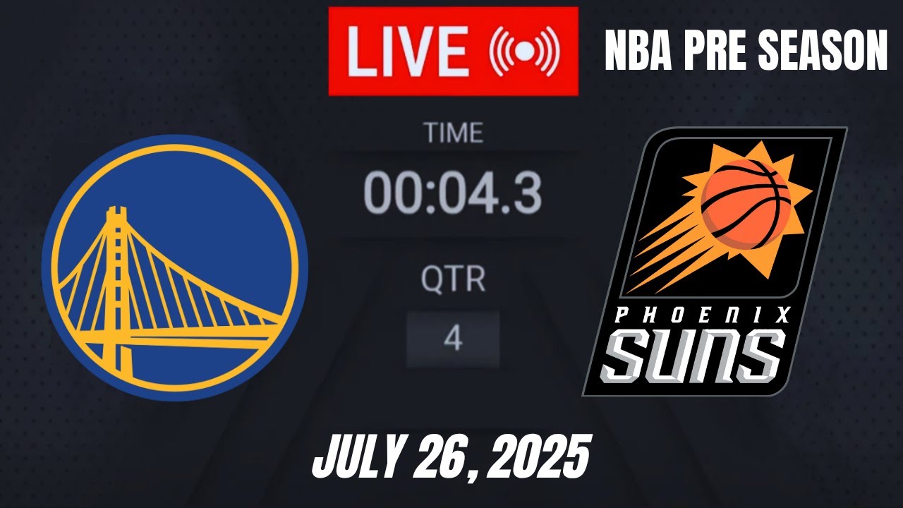 NBA LIVE! Golden State Warriors vs Phoenix Suns | July 26, 2025 | Warriors vs Suns | 2K25