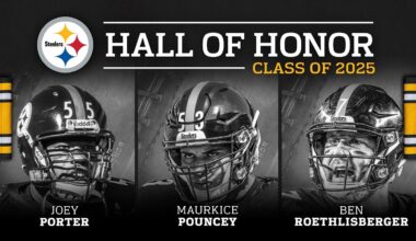 Steelers announce Hall of Honor Class of 2025 | Pittsburgh Steelers