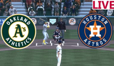 🔴LIVE 🔴Oakland Athletics VS Houston Astros / June 26/ Mlb Envivo/MLB the show 25