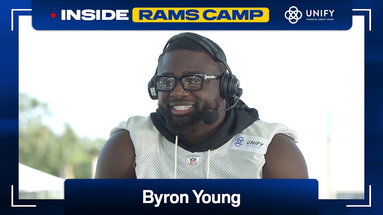 Inside Rams Camp - Byron Young's Sack Bet With D-Line, Relationship With Jared Verse & More