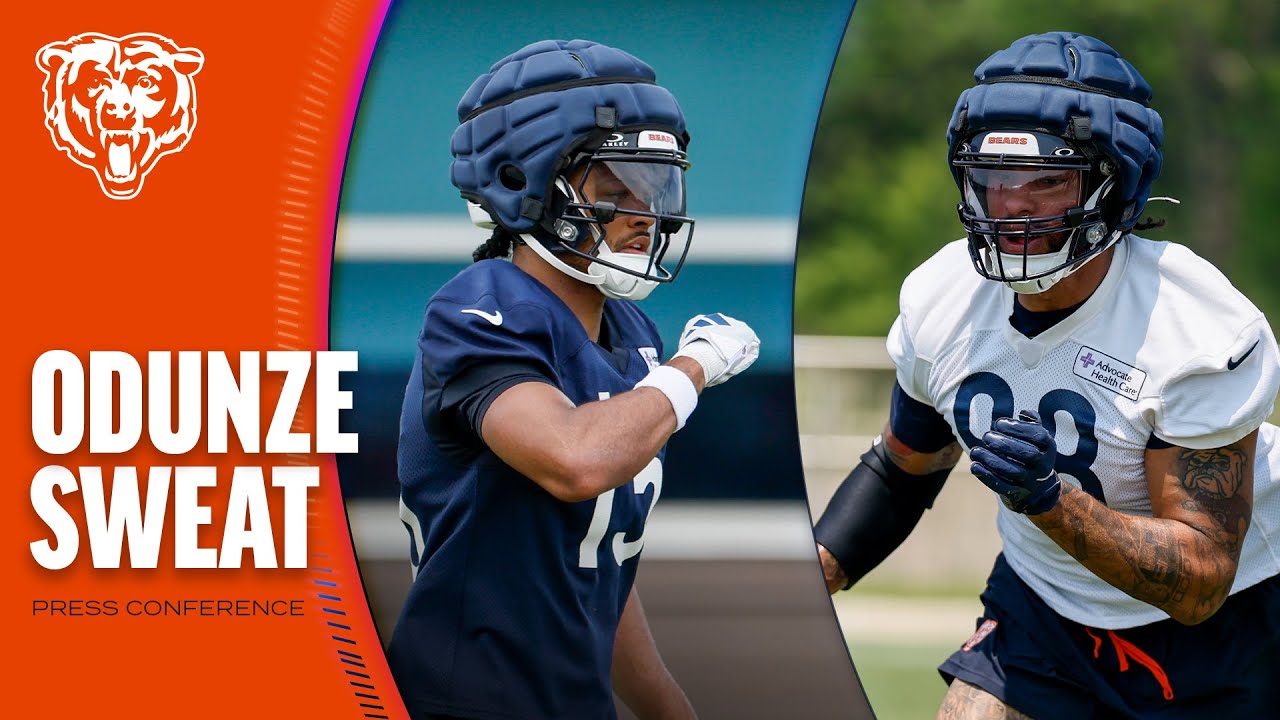 Rome Odunze, Montez Sweat on adapting to new staff, schemes | Chicago Bears