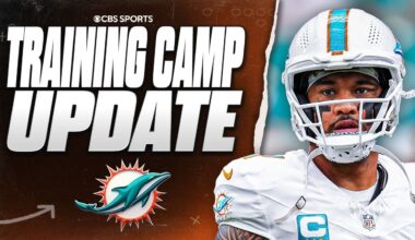 Dolphins Training Camp UPDATE: Can Tua Lead the Dolphins to Their First Playoff Win in 25 Years?
