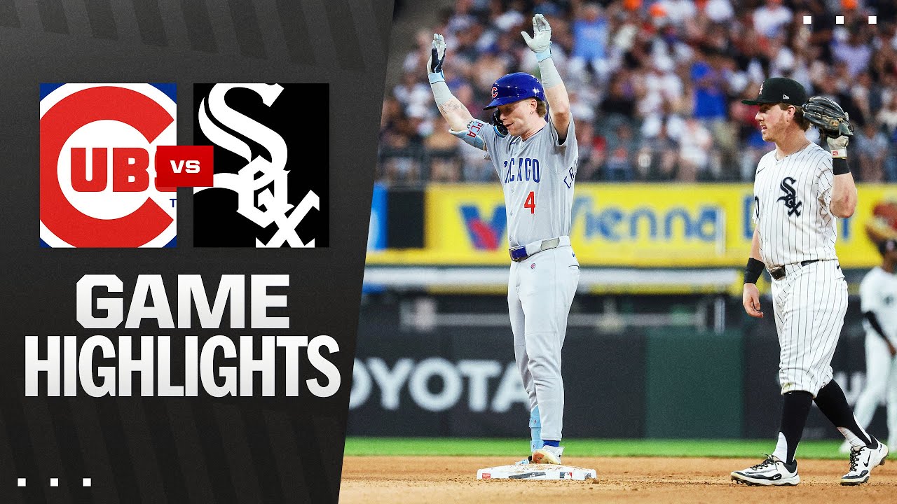 Cubs vs. White Sox Game Highlights (7/26/25) | MLB Highlights