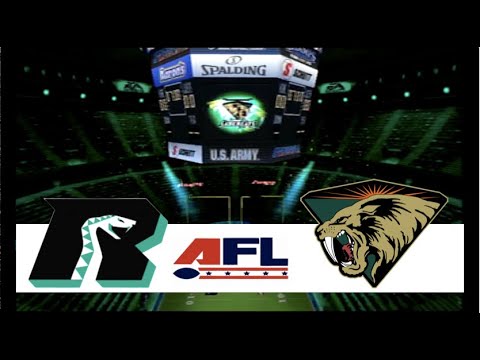 AFL REDUX 2007 Season Week 17 - Arizona Rattlers (5-11) @ San Jose Sabercats (8-8)