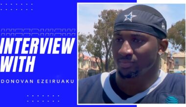 Donovan Ezeiruaku: I've Been Ready Since Draft Night | Dallas Cowboys 2025