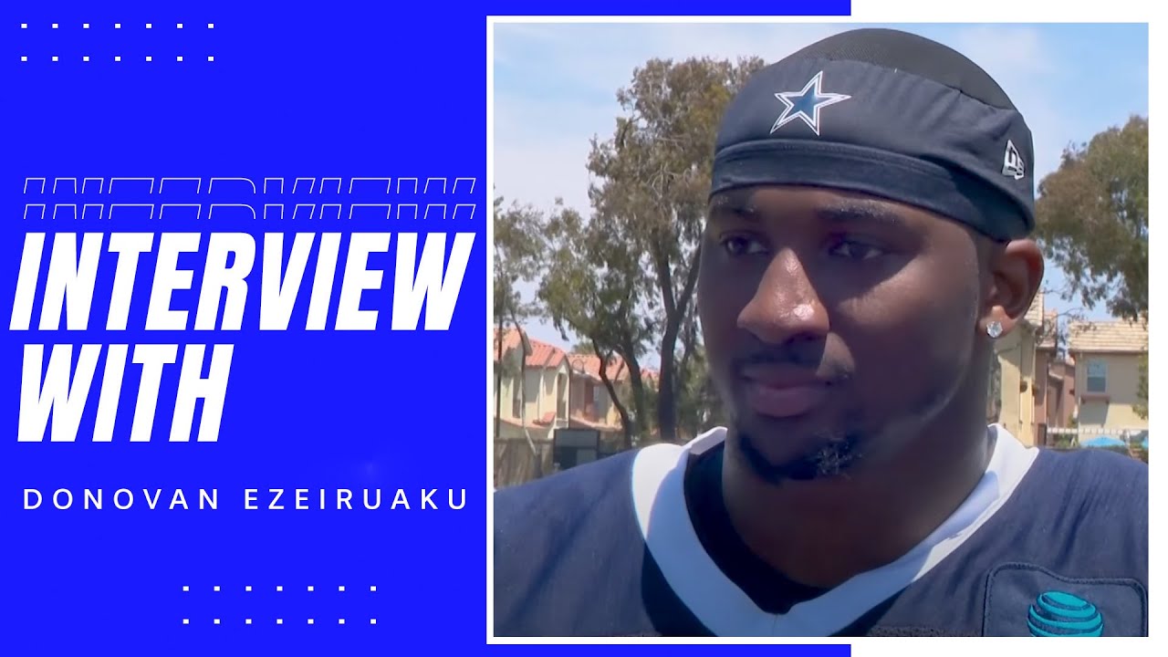 Donovan Ezeiruaku: I've Been Ready Since Draft Night | Dallas Cowboys 2025