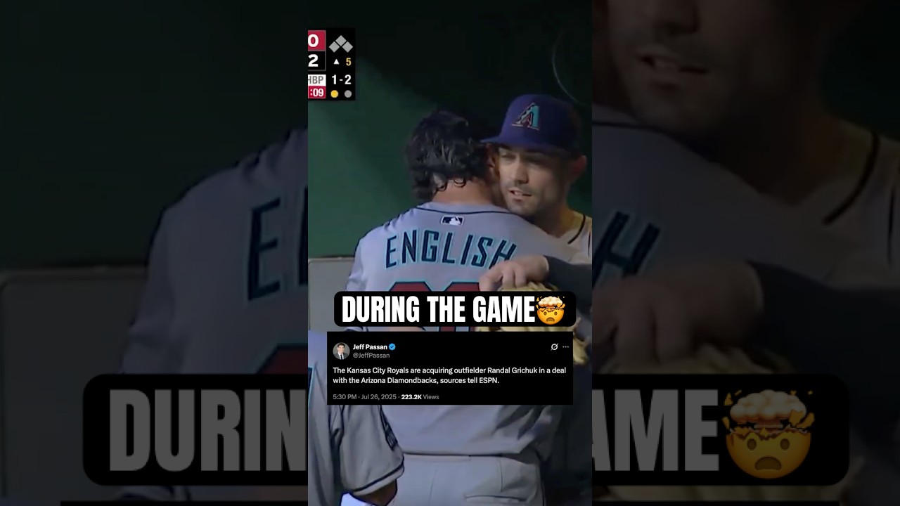 Arizona Diamondbacks Trade Player MID-GAME 🤯