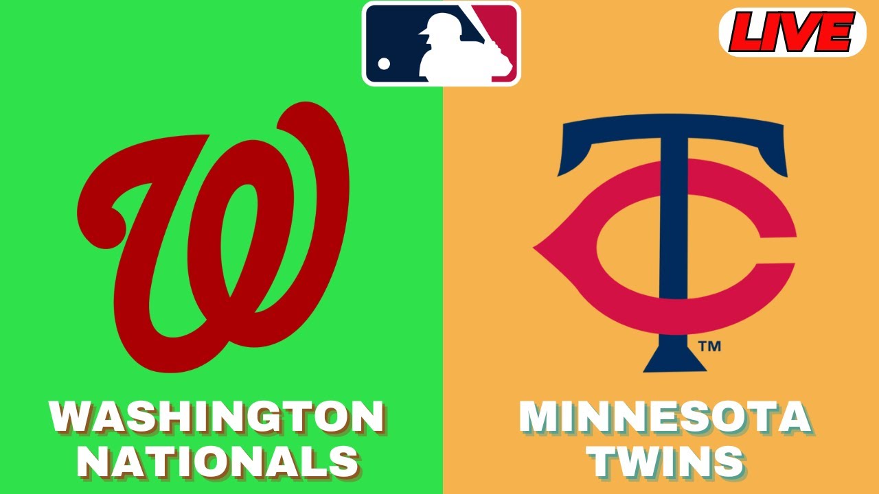 🔴LIVE : Washington Nationals Vs Minnesota Twins | MLB 2025 | MLB Live Baseball Score