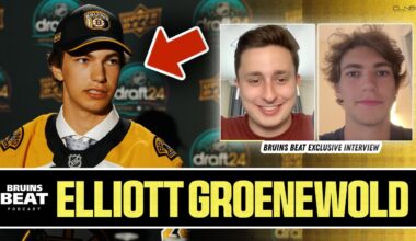Bruins Beat Exclusive w/ Bruins’ Draft Pick Elliott Groenewold