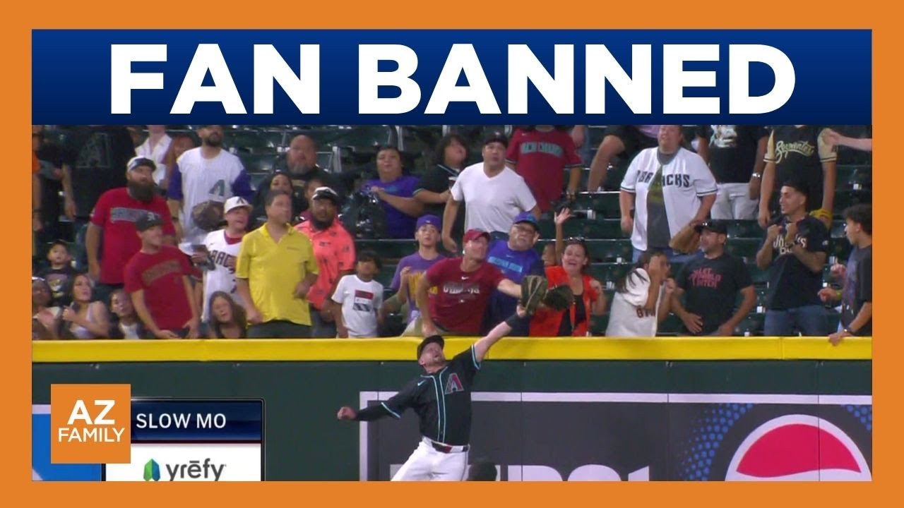 Arizona Diamondbacks fan banned after interfering with multiple games