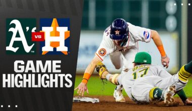 Athletics vs. Astros Game Highlights (7/26/25) | MLB Highlights