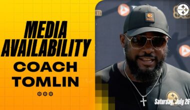 Coach Mike Tomlin on 'really good energy' from practice (July 26) | Pittsburgh Steelers