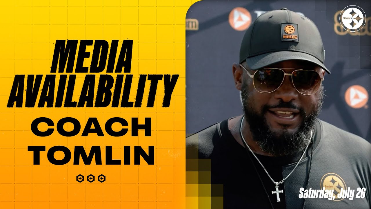 Coach Mike Tomlin on 'really good energy' from practice (July 26) | Pittsburgh Steelers