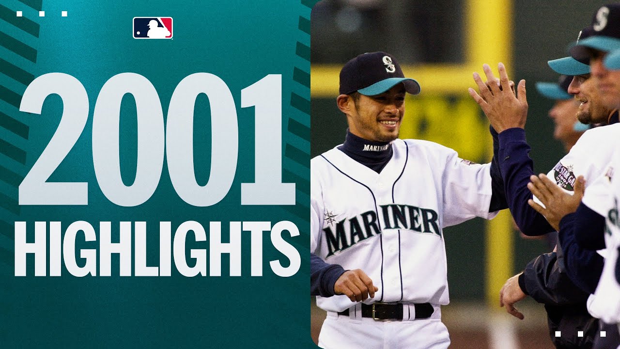 Did Ichiro have the GREATEST rookie season EVER? 🔥 (2001 MLB highlights with the Mariners!)