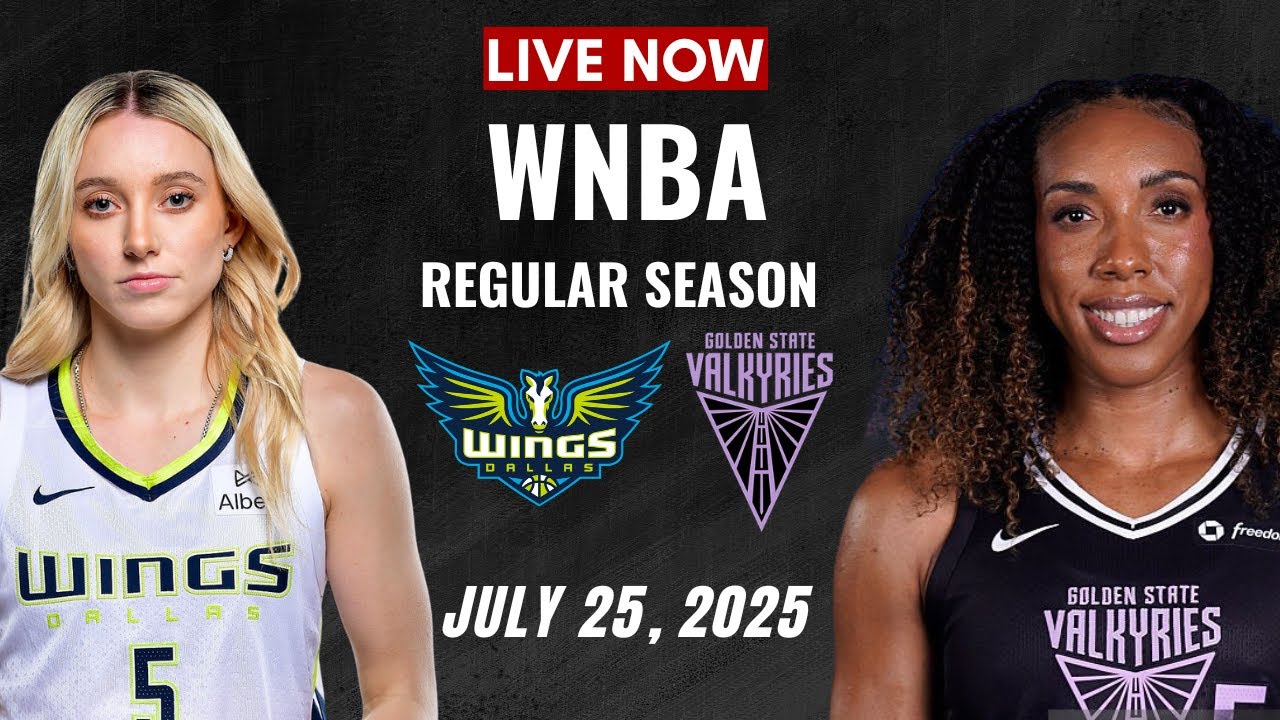 WNBA LIVE! Dallas Wings vs Golden State Valkyries | Regular Season 2025 July 25, 2025 2K Live Today