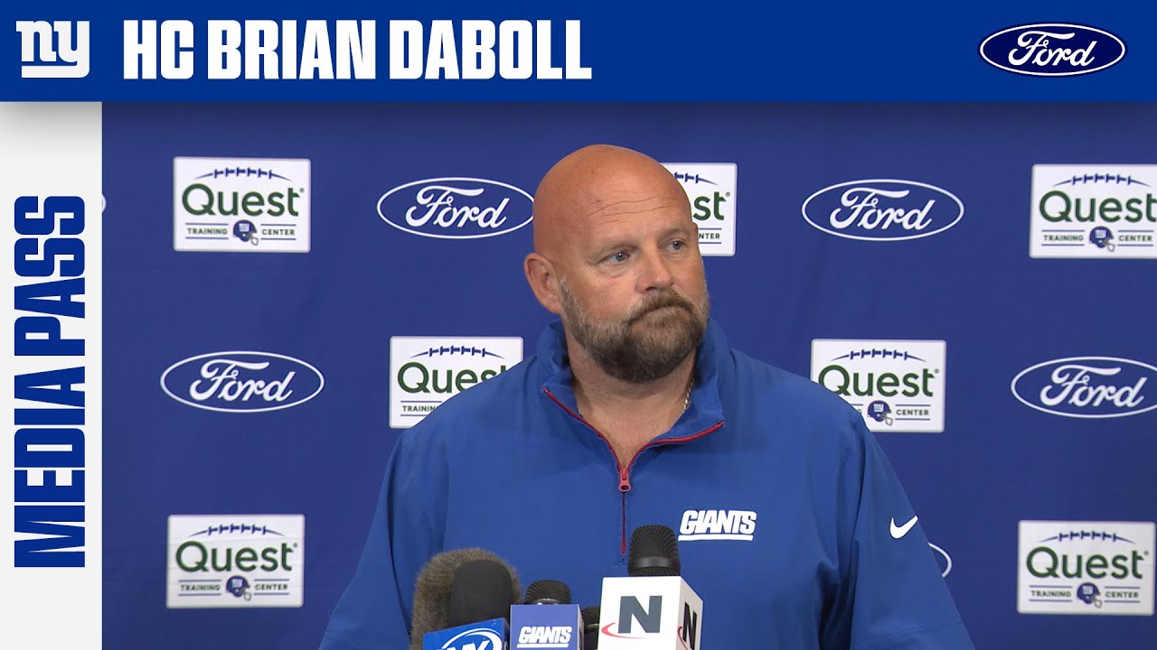 Coach Brian Daboll on the Giants QB Situation and More | New York Giants