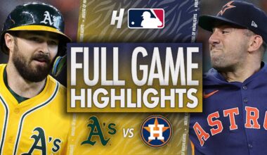 Oakland Athletics vs Houston Astros - FULL GAME HIGHLIGHTS  | July 27, 2025 MLB Season