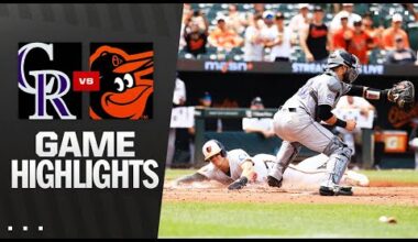 Rockies vs. Orioles Game Highlights (7/27/25) | MLB Highlights | Baltimore Orioles