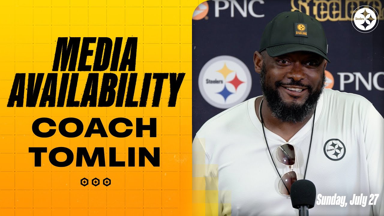 Coach Mike Tomlin on 'really good acclimation period' (July 27) | Pittsburgh Steelers