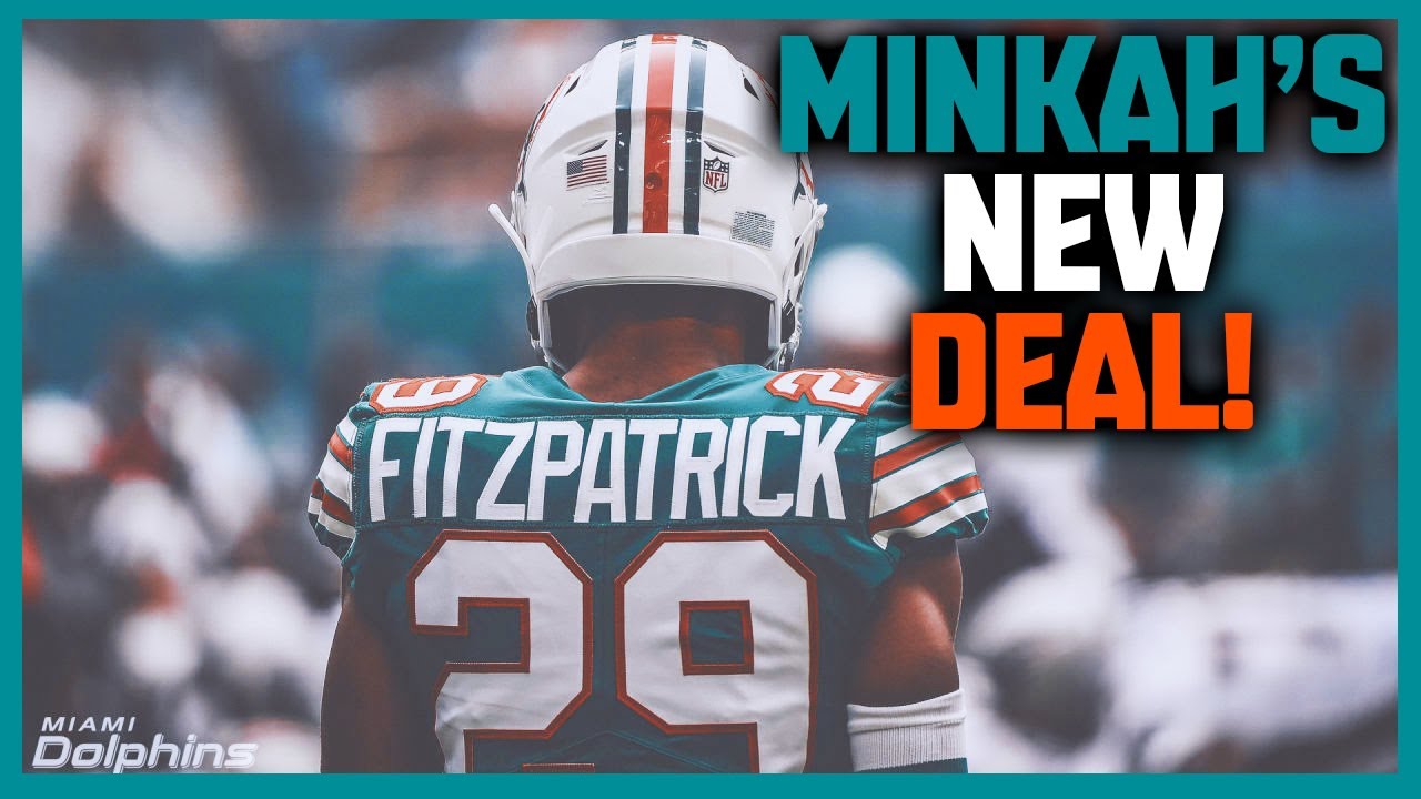 The Miami Dolphins Re-Work Minkah Fitzpatrick's Contract | Gain Cap Space!