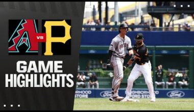 D-backs vs. Pirates Game Highlights (7/27/25) | MLB Highlights