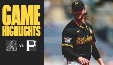 Paul Skenes Strikes Out Nine in Win | Diamondbacks vs. Pirates Game Highlights (7/27/25)