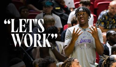Lakers Rookie Adou Thiero MIC'D UP at Las Vegas Summer League