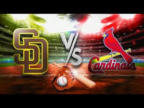 San Diego Padres  VS St Louis Cardinals Live Stream Play By Play