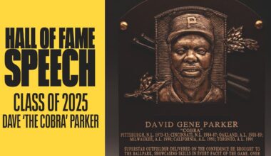 Dave Parker II on His Father's Induction into Baseball Hall of Fame | Pittsburgh Pirates