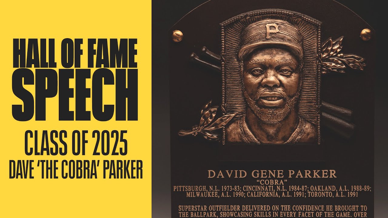 Dave Parker II on His Father's Induction into Baseball Hall of Fame | Pittsburgh Pirates