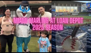 Miami Marlins Fan Experience at LoanDepot Park 2025 | Stadium, Food & Team Store Tour ⚾️ 🏟️