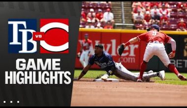 Rays vs. Reds Game Highlights (7/27/25) | MLB Highlights