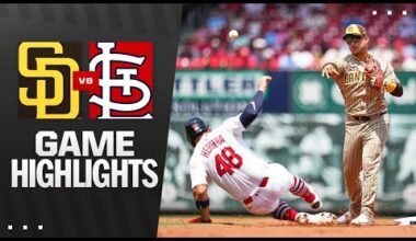 Padres vs. Cardinals Game Highlights (7/27/25) | MLB Highlights