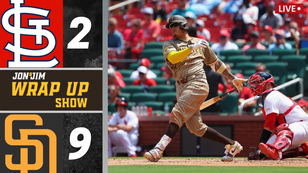 Padres vs Cardinals Postgame Wrap Up Show: Padres 9 Cardinals 2