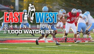 Freymond Included on Shrine Bowl 1,000 Watchlist