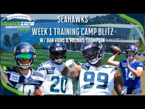 SEAHAWKS Training Camp CROSSOVER!! What I saw this week (w/ Bryce Coutts and Michael Thompson)