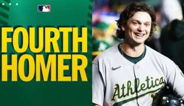 Nick Kurtz hits his FOURTH HOMER OF THE GAME! 🤯 (First rookie to hit 4 HR in 1 game!)