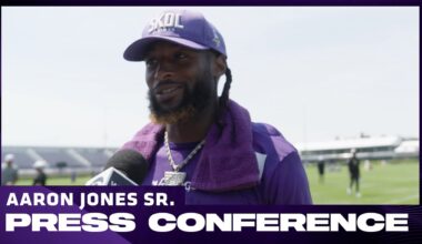 Aaron Jones Sr. on Vikings Training Camp, Preseason Games & Joint Practices