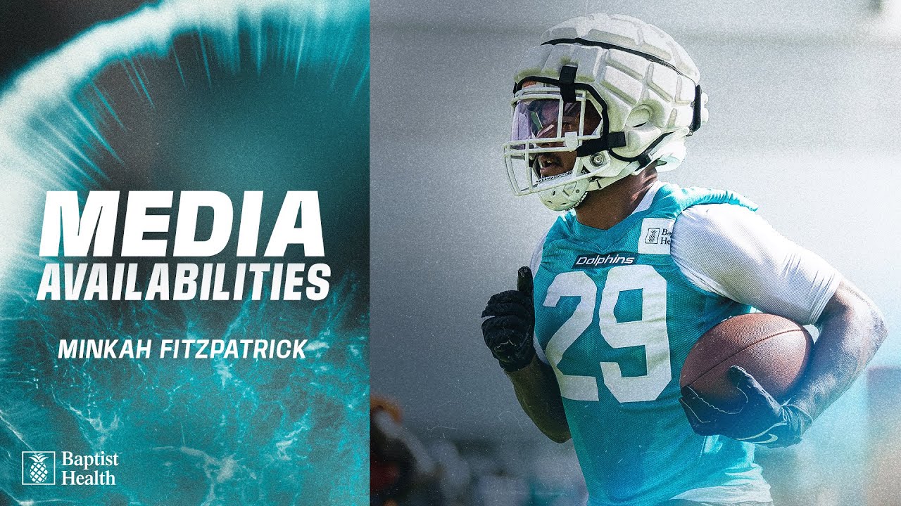 Minkah Fitzpatrick meets with the media | Miami Dolphins