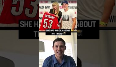 Jeff Skinner 🤝 Taylor Swift 🤩