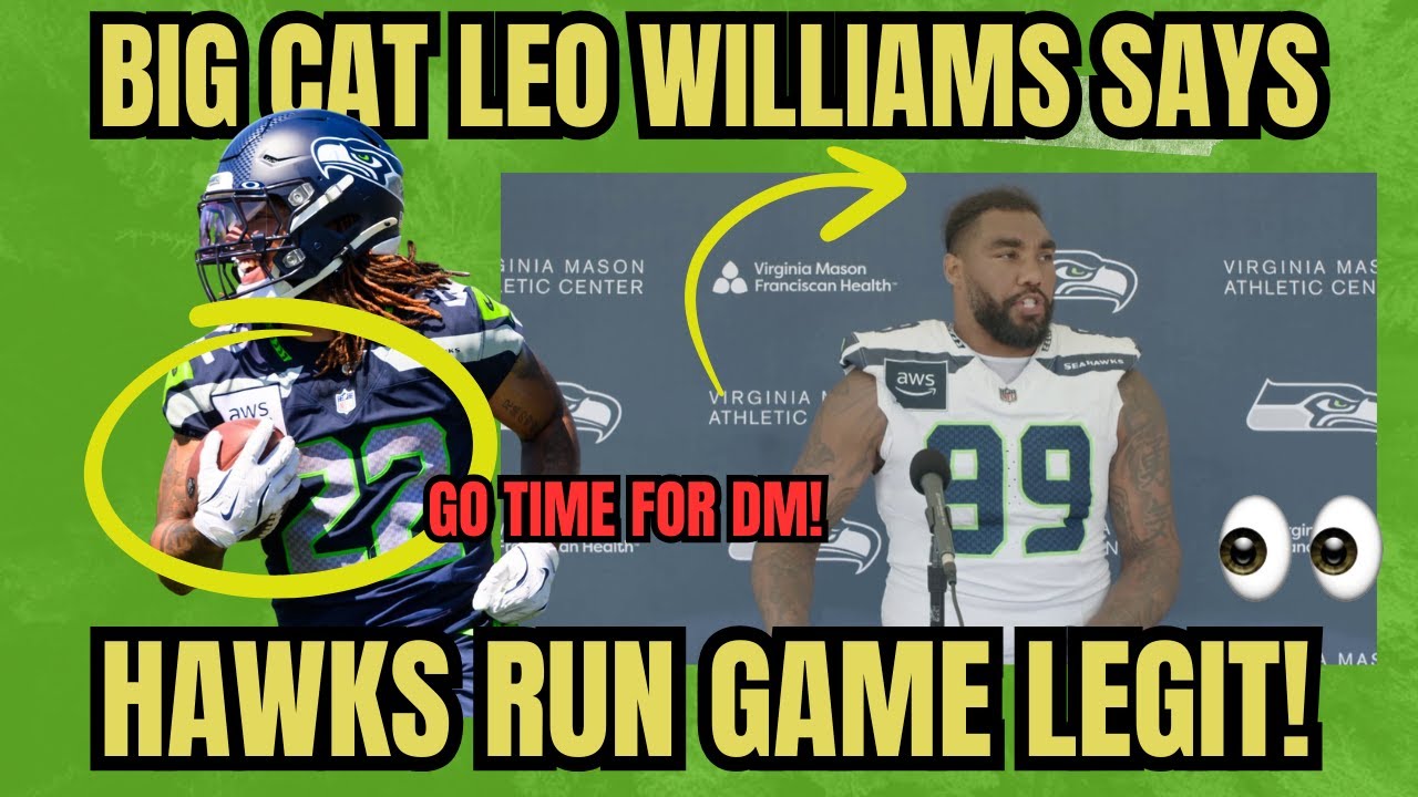 Seahawks Camp Study: NASTY Seattle Run Game gets Top Billin' from BIG CAT!