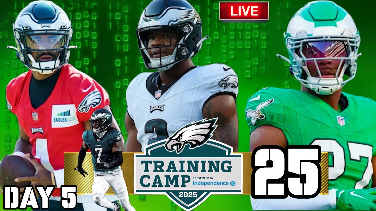 💥Eagles LIVE Practice Updates: Defensive Line Looks STACKED! 🔥 Jalen Hurts In MidSeason Form 💎
