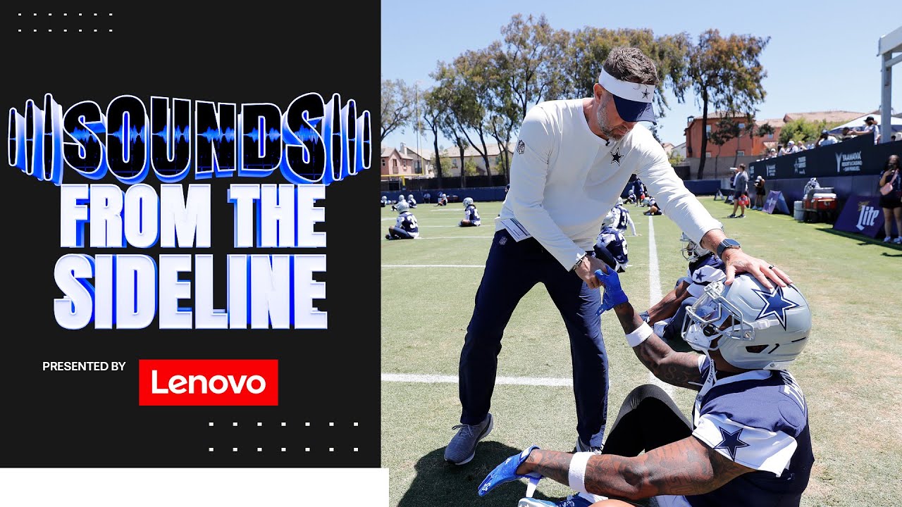 Sounds from the Sideline: Coach Schottenheimer at Training Camp | Dallas Cowboys 2025