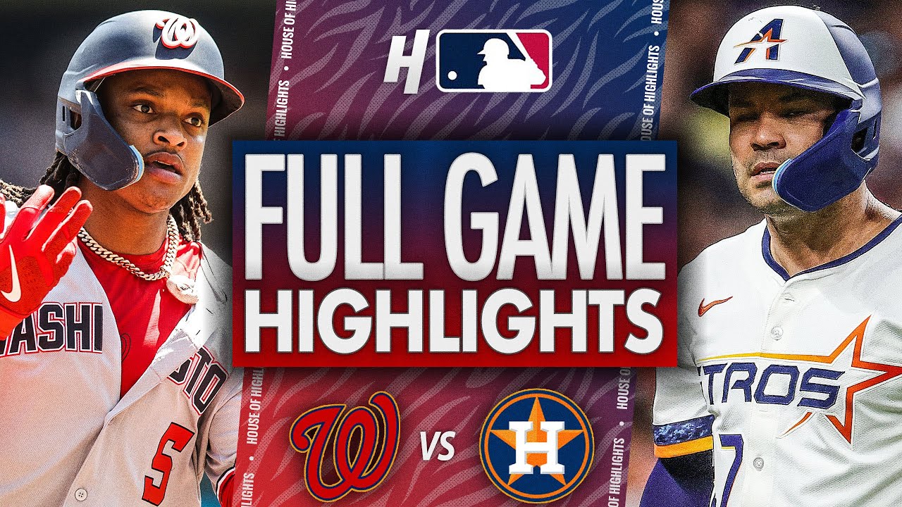 Washington Nationals vs Houston Astros - FULL GAME HIGHLIGHTS  | July 28, 2025 MLB Season