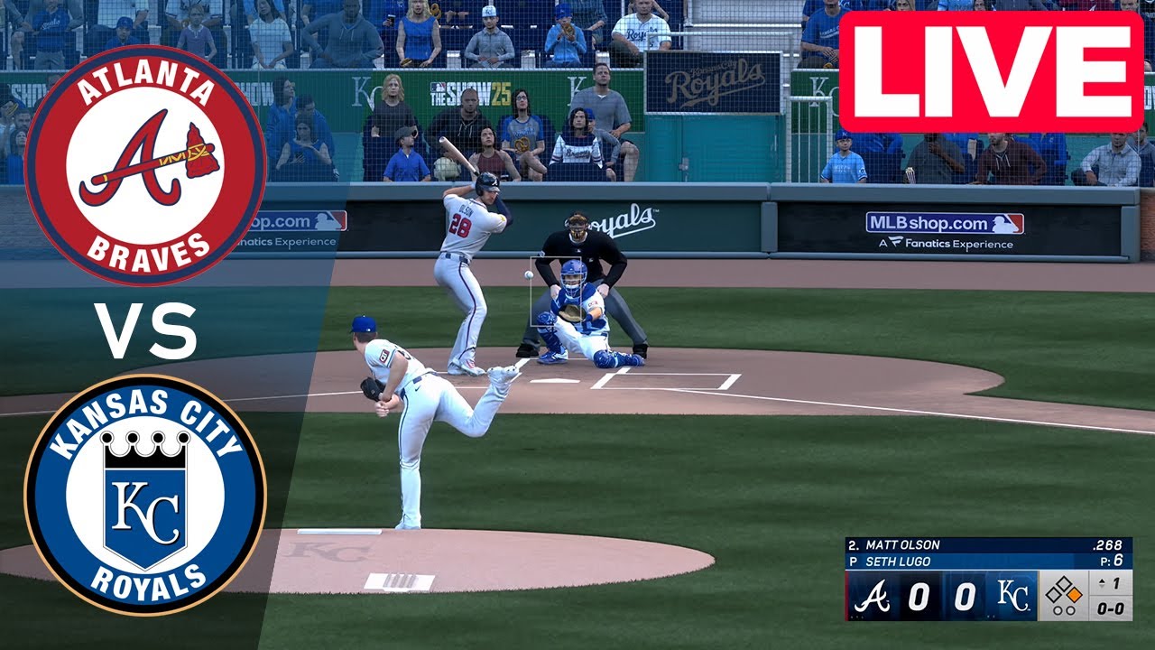 MLB LIVE🔴 Atlanta Braves vs Kansas City Royals - Jul 28, 2025 | Full Game MLB 2025 EN VIVO