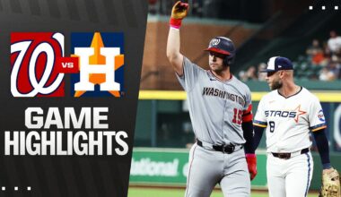 Nationals vs. Astros Game Highlights (7/28/25) | MLB Highlights