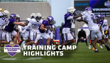 Vikings 2025 Training Camp Highlights | July 28