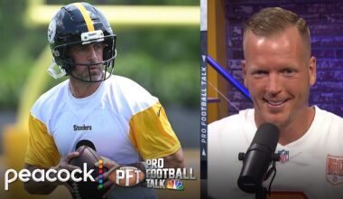 Aaron Rodgers at Pittsburgh Steelers training camp: Early reactions | Pro Football Talk | NFL on NBC