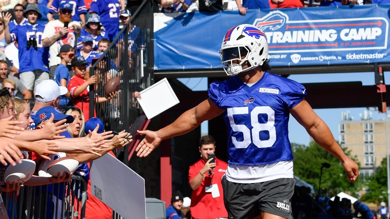 Matt Milano brought out the hit stick on Day 5 of Bills camp as injury outlook worsens