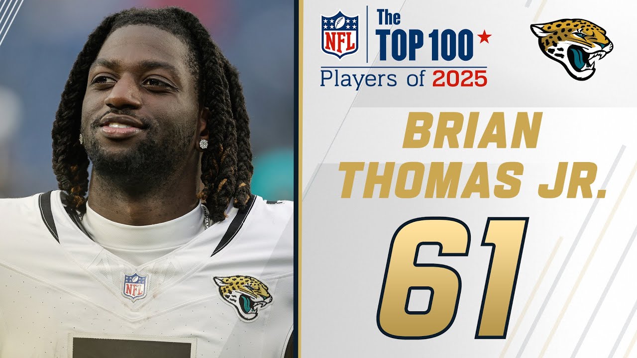 61: Brian Thomas Jr. (WR, Jaguars) | Top 100 Players of 2025